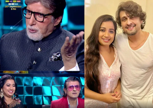 अमिताभ बच्चन ने (Sonu Nigam) और श्रेया घोषाल के 'पुचका' और 'पानीपुरी' बहस में की मजेदार दखलंदाजी 2 Sonu Nigam